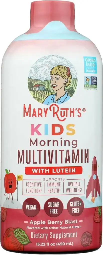 MaryRuth Organics Kids Liquid Morning Multivitamine voor kinderen 
