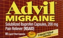 Advil Migraine - 80 Capsules met vloeistof gevuld