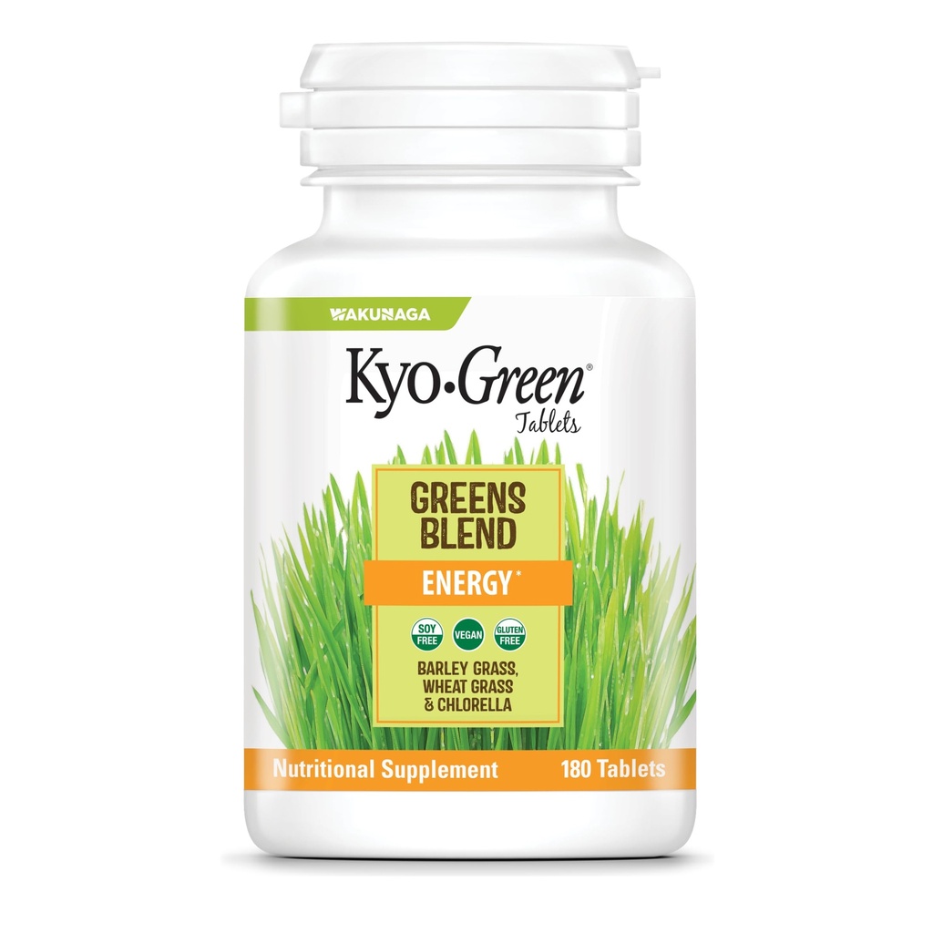 Kyolic Kyo-Green Greens Blend Energy, 180 tabletten