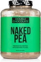 NAKED Pea - Double Chocolate Protein van Amerikaanse en Canadese boerderijen, Biologische Cacao, Biologische Kokossuiker - Geen GGO, Geen soja, en Glutenvrij, Hulp Groei en Herstel - 53 Serven