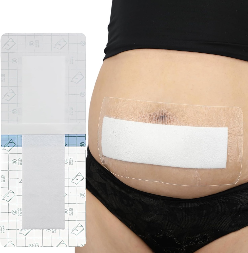 14 Stuks waterdicht C sectie douche wond beschermer 4"x12" Tummy Tuck Scar Incisie buikband Hysterectomie herstel moet hebben post Chirurgie Dressing Cover