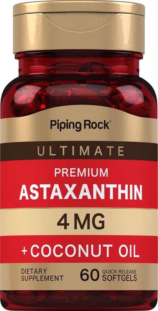 Piping Rock Astaxanthine 4mg 
