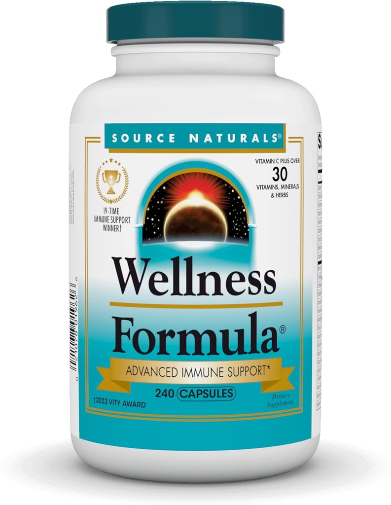 Bron Naturals Wellness Formula, Herbal Defense Complex* - 240 Capsules