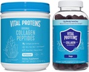 Vitale eiwitten Collageen Poeder 20 oz + Gummies 120ct*2