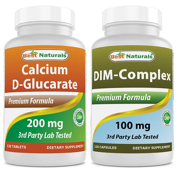 Calcium D-Glucaraat 200 mg & DIM Supplement 100 mg