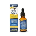 Natural Path Silver Wings Collective Silver Liquid - Enhanced Immune Support Supplement - 250ppm (1250mcg) - 1oz Dropper