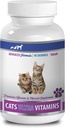 kat tanden reinigen Treats - Ultra vitamines voor katten - gezonde mineralen en vitamines Formule - Kauwen - kat Calcium - 1 fles (90 Treats)