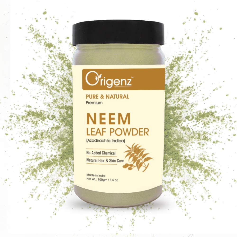 Generieke Neem Leaf Powder Face Pack voor een zachte en gloeiende huid Helpt om Acne, Pumples, Littekens, Blackheads, Dandruff te controleren