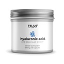 Ultra High Purity Hyaluronic Acid Capsules 500mg - 95% Natrium Hyaluronaat - Hoog Gezuiverd en Biobeschikbaarheid - Laag Moleculaire Gewicht - Niet GMO Gefermenteerd - 120 Capsules
