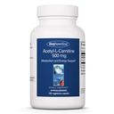 Allergie Onderzoeksgroep Acetyl-L-Carnitine 500mg Supplement - Voedings- en energiesteun, ALC, Vrije vorm Aminozuur, Vegetarische Capsules - 100 Tellen