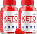 (2 Pack) Leap Keto ACV Gummies - Advanced Formula Leap Keto Plus Weight Management ACV Gummies Apple Cider Vinegar Keto Leap ACV Gummies Dieetsupplement Beoordelingen Mannen Vrouwen (120 Gummies)