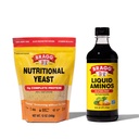Bragg Premium 12 Ounce Nutritional Gist Seasoning Pouch - Veganistisch, Glutenvrij Kaasvlokken en vloeibare Aminos All Purpose Seasoning Alternatief 16 ounce