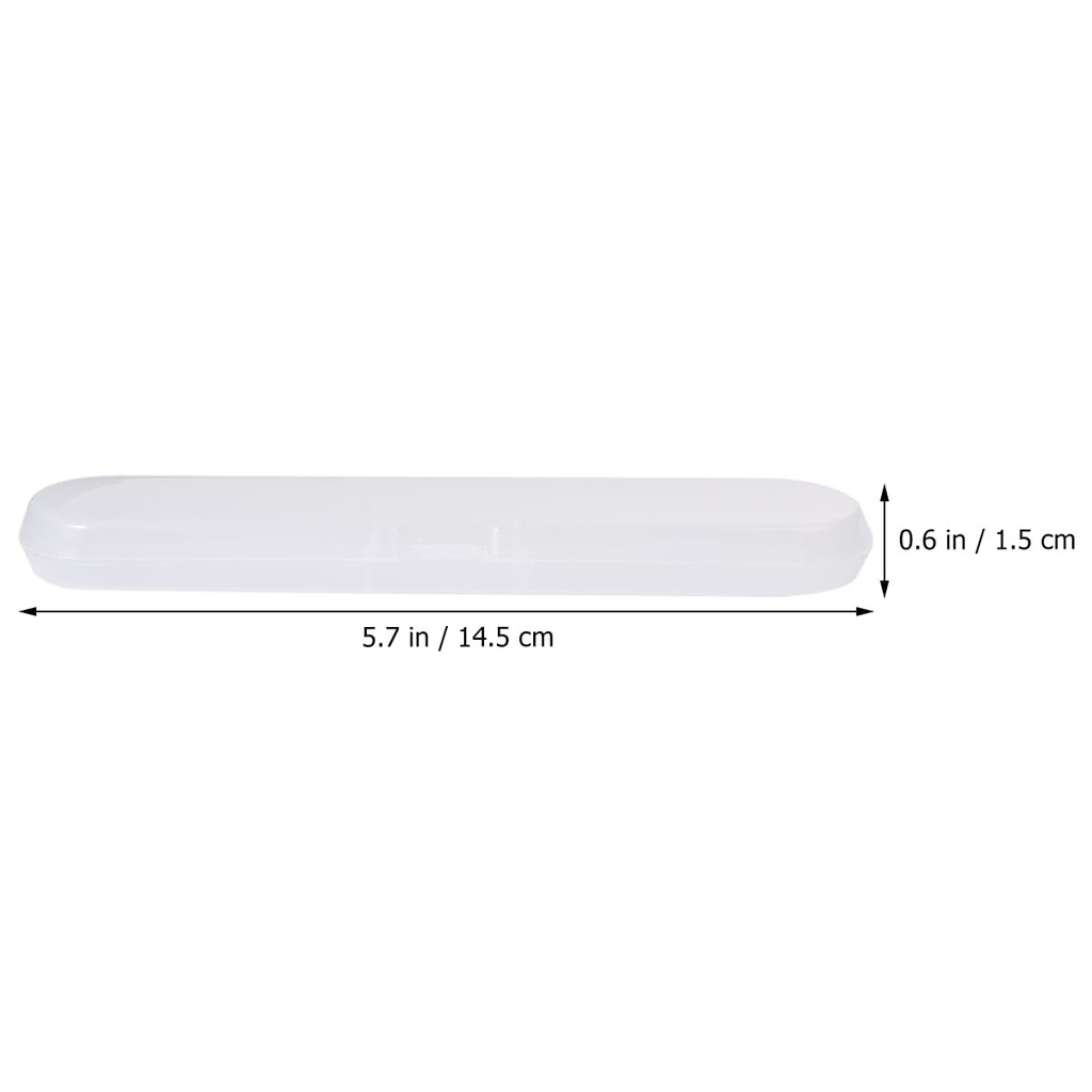 2sts Thermometer Case Plastic Digitale Thermometer Opslag Box Containers Naalden Opbergdoos Potlood geval voor Home Office Travel