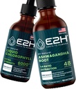 E2H: Vloeistof Chlorofyl en Ashwagandha Liquid Drops 