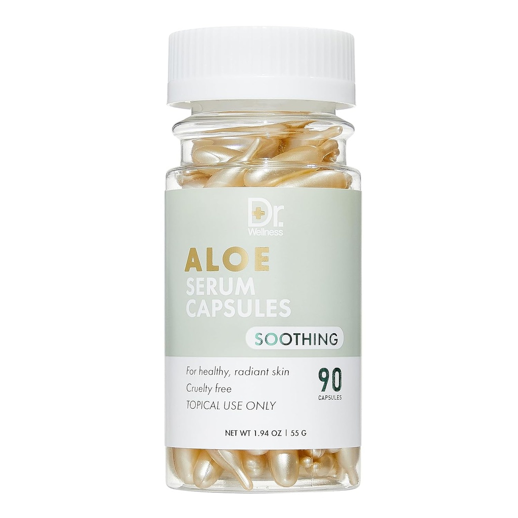 Dr. Wellness Aloe Serum Capsules - Verzachtende formule 