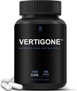 HumanX VertiGone - Vertigo Relief - Time-Tested Ingredients - Ancient Natural Inner Ear Balance Supplement - Relives Duizeligheid, Misselijkheid, Spinning & Swaying Sensations - Niet GGO - Dizzy Aid Pillen