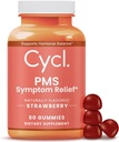 PMS Ondersteuning Gummies voor vrouwen - Chasteberry Supplement voor Hormone Balance & Menstrual Cramp Relief - 60 Tellen