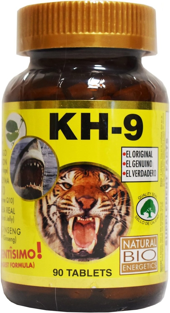 ELP ESSENTIËLE KH-9 Multivitamine tabletten Natural Bio Energetics Mineral Herb Amino Enzymes (90 tabletten)