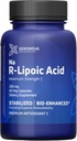 Geronova Research Bio-Enhanced R-Lipoic Acid, 300 mg Capsules - 2 maanden Supply - Stabilized R Alpha Lipoic Acid with Enhanced Absorptie - R Lipoic Acid Supplement - 60 Tel.