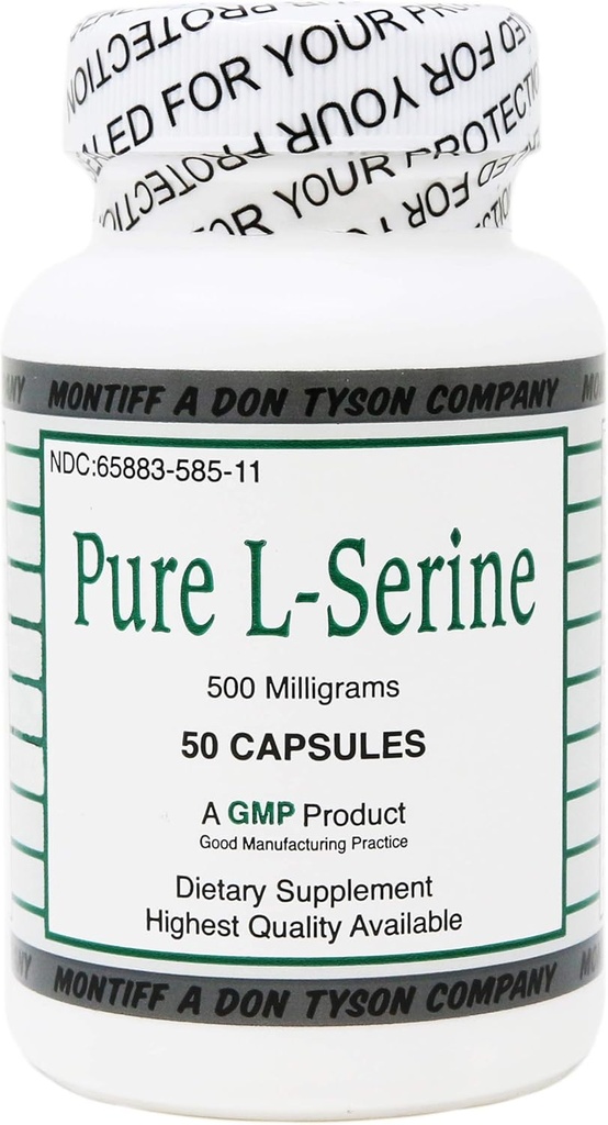 Pure L Serine 500 mg 50 Tel.