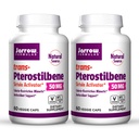 Jarrow Formulas trans-Pterostilbene, 50 Milligrammen Per Serving, 60 Vegetarische Capsules. Verpakking met 2 flessen