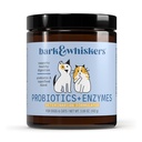 Bast & Whiskers Probiotica + Enzymen - Ondersteunt spijsverterings- en immuunsysteem - Probiotisch supplement voor katten en honden - 60 scoops