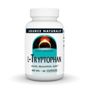 Bron Naturals L-Tryptofaan, voor Mood, Ontspanning en Slaap*, 500mg - 60 Capsules
