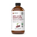 Complete Natural Products Uric Acid Complete - 8oz Liquid Supplement ter ondersteuning van Uric Acid Cleanse, Niergezondheid & Circulatie met Apple Cider Vinegar, Tart Cherry, & Beetwortel.