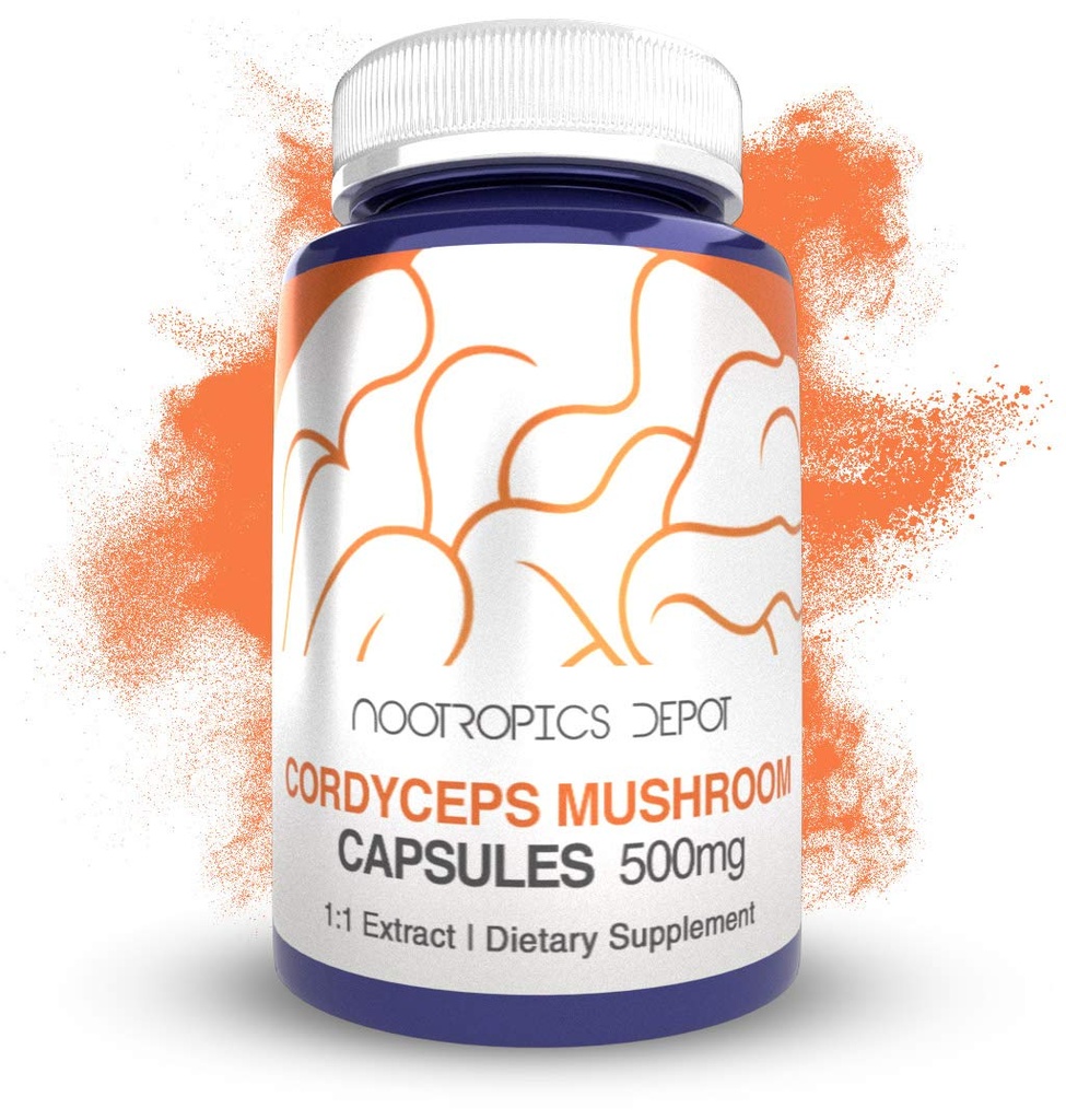 Nootropics Depot Cordyceps Paddestoel Capsules 