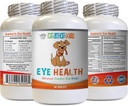 Hondenimmune Booster - Hondenoog Gezondheid - Geavanceerde Formule - Voordelen Visie - Immuun Ondersteuning - Hondenvitaminen voor huid en jas - 1 Fles (60 Treats)