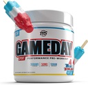 Man Sports Game Day - Sport Pre-workout, Blue Bombsicle Flavored Energy Drink Mix met natuurlijke cafeïne, 300g, 30 dagen levering