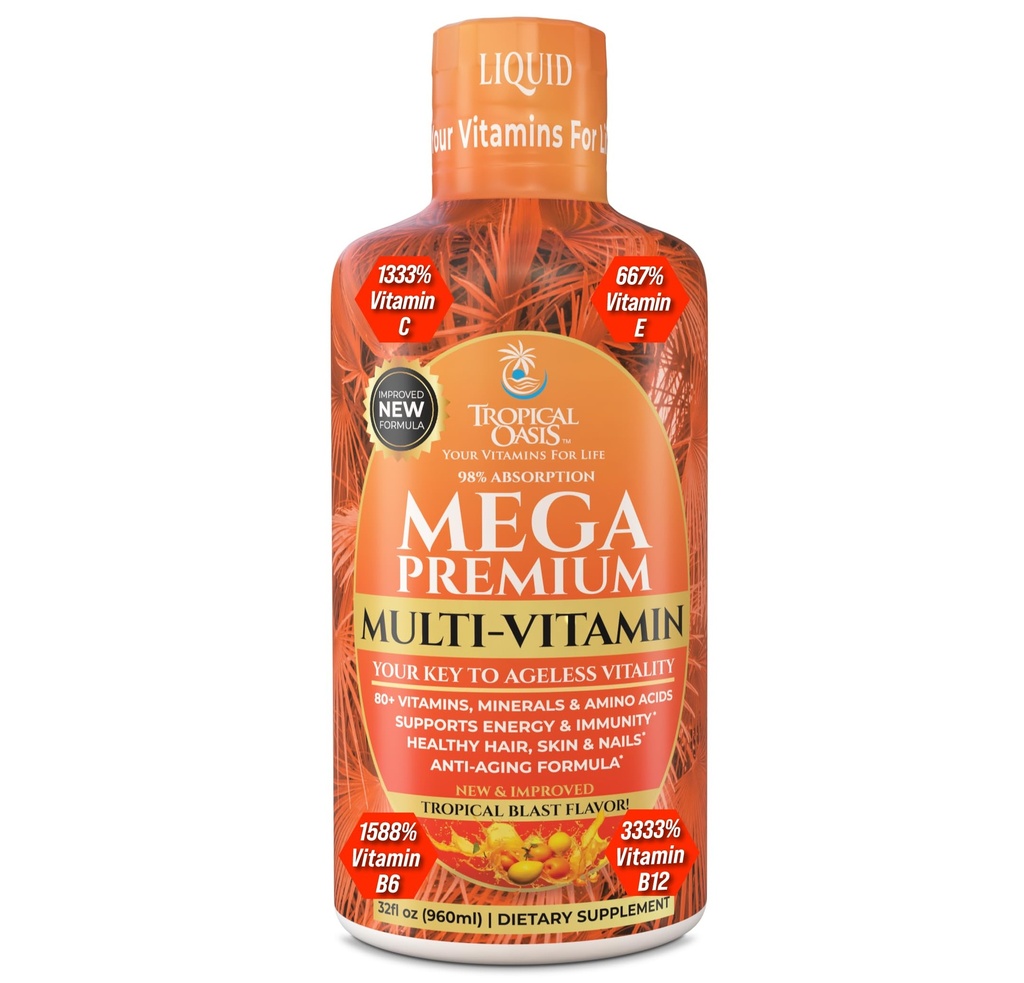 Mega Premium Vloeistof Multivitamine 