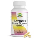 Geavanceerde Nerve Support Formule. Perifere Neuropathie Supplement met Alpha Lipoïnezuur voor gezonde zenuwherstel & functie. Maximale sterkte Formule, 120 capsules
