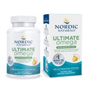 Nordic Naturals Plant Based Ultimate Omega, Lemon Flavor - 60 Vegetarische Zachte Gels - 1210 mg Omega-3 - Veganistische EPA en DHA - Supplement Made from Algene - Brain & Heart Support - Non-GMO - 30 Servings