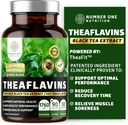 N1 Nutrition Premium Theaflavins Black Tea Extract [40% Theaflavins] Aangedreven door TheaFitTM om Oefening Performance te ondersteunen en de hersteltijd te verminderen, 90 Veg Caps