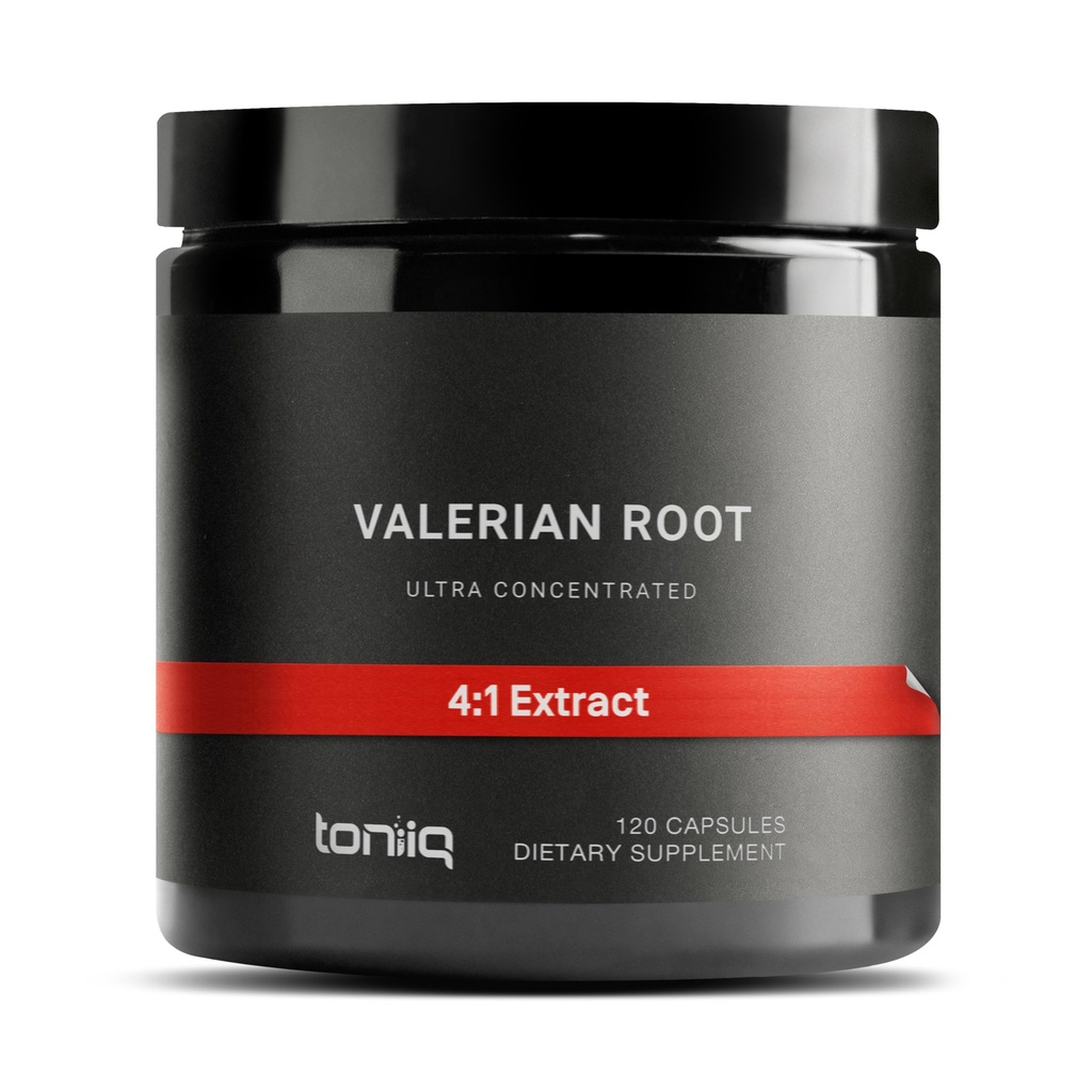 Valeriaan wortel Capsules - Ultra High Potency 4:1 Extract - Zeer geconcentreerd - Derde-partij lab Getest - 120 capsules