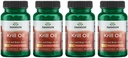 Swanson EFAs- Krill Oil - Maximale sterkte - 1 g, 30 Softgels (4 verpakkingen)
