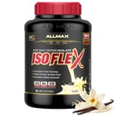 ALLMAX Nutrition - ISOFLEX Wei Proteïne Poeder, Wei Proteïne Isolaat, 27g Proteïne, Vanille, 5 Pond