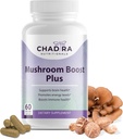 Mushroom Boost Plus - 10-in-1 paddosupplement met cordyceps, Lion