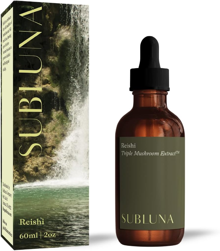 Reishi Mushroom Triple Extract Tinctuur Immune Support, Stress Relief & Mood Balance Supplement 