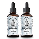 Vloeibaar Nano Silver Meer absorptiebaar dan Cplus Silver 10ppm Twin Pack 1oz Dropper