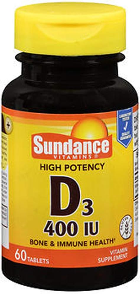 SunDance Vitaminen D3 400 IE, 60 tabletten Elke (2)