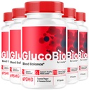 (5 verpakkingen) GlucoBio Capsules - Officiële Gluco Bio Support Pillen, Geavanceerde formule voor totale balans, GlucoBio Pillen, GlucoBio Supplement, Glucovio Reviews, 150 Capsules voor 5 maanden