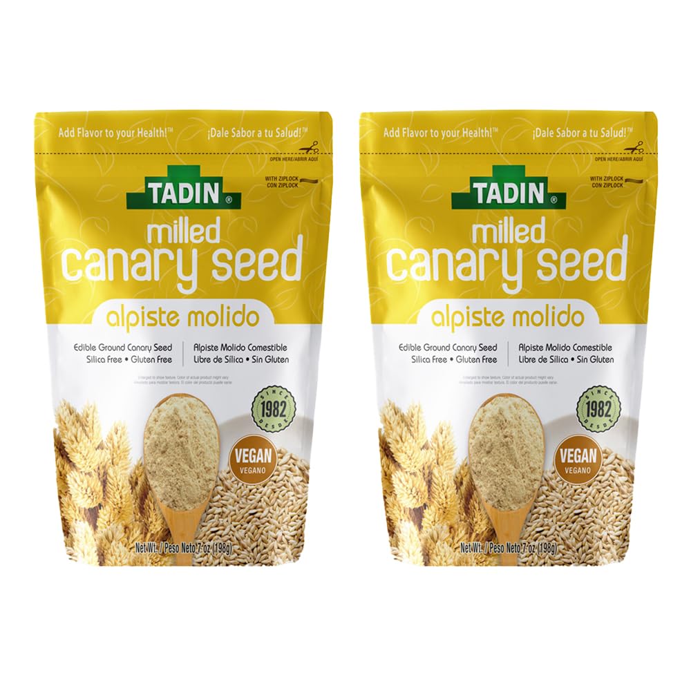 Ground Canary Seed 100% natuurlijk voedingssupplement voor menselijke consumptie (2 P... door Tadin