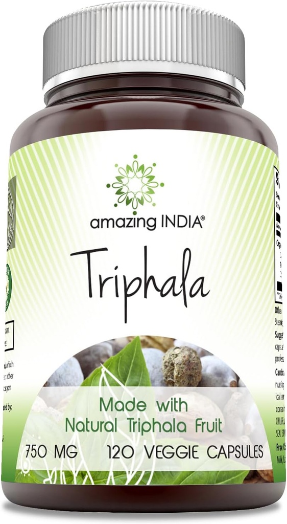 Verbazingwekkend India Triphala (Natural Triphala Fruit) Supplement 
