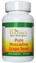 Muscadine Grape Seed 100% Pure Muscadine Grape Seed 90 capsules per fles 650mg per capsule