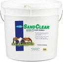 Farnam SandClear Psyllium Crumbles Supplement voor paarden, helpt verwijderen van zand uit Colon & Ondersteunt spijsverteringsgezondheid, Apple/Molasses smaak, 20 lbs.