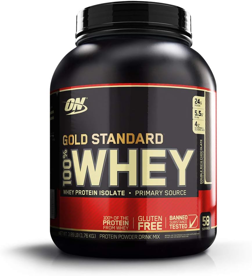 Optimale voeding - 100% Whey Gold Standard Dbl Rijke chocolade 58 porties