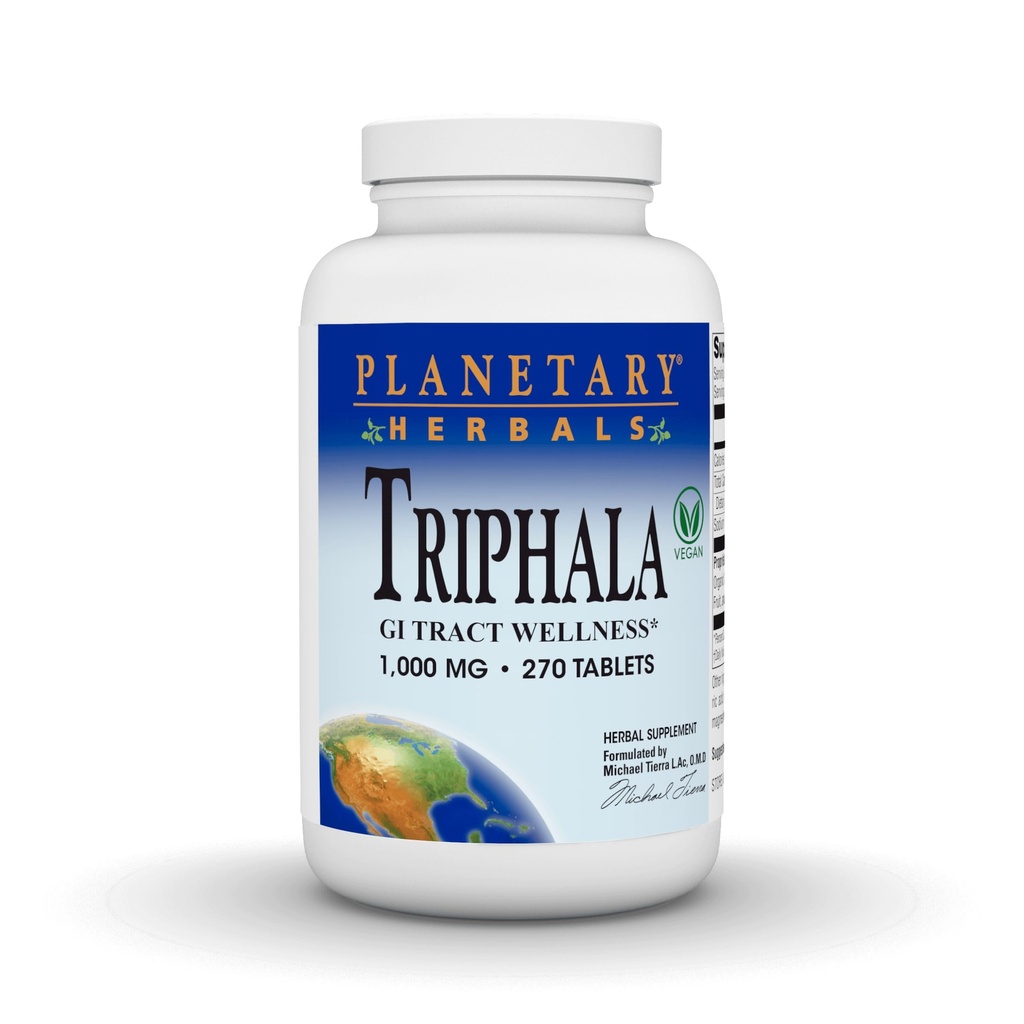 Planetaire kruiden Triphala 1000mg - 270 tabletten
