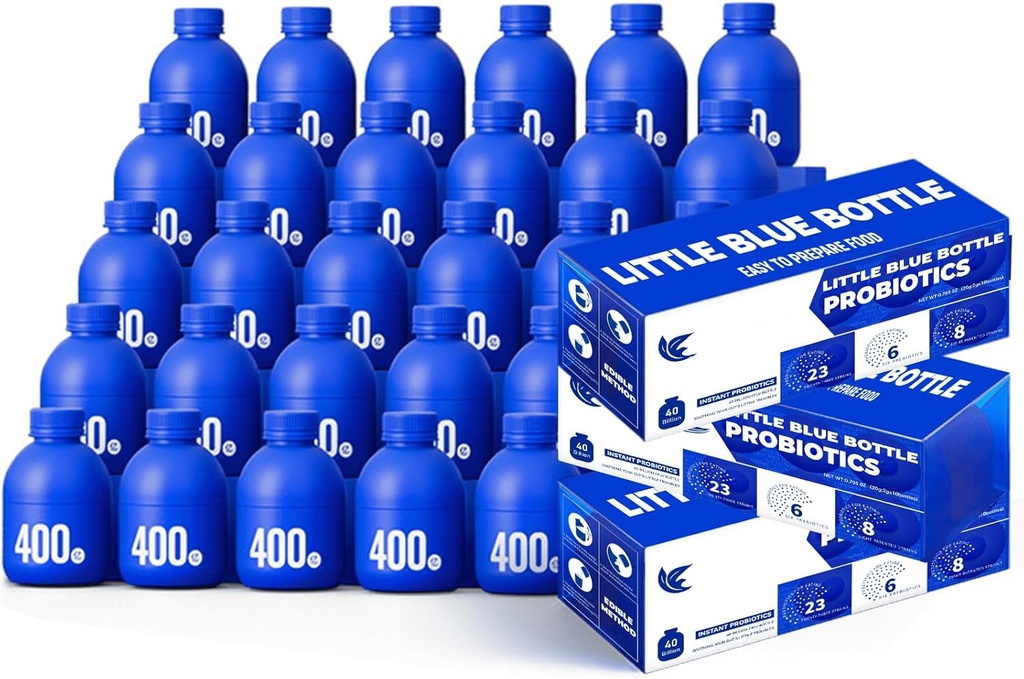 Probiotica 40 miljard CFU - 30 flessen x 0,7oz - Digestief gezondheidssupplement